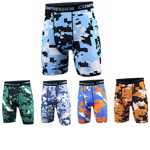 

JACK CORDEE Men's Compression Shorts Running Shorts Sports & Outdoor Base Layer Bottoms Gym Workout Running Jogging Training Moisture Wicking Quick Dry Breathable Sport BlueOrange Black Yellow Red