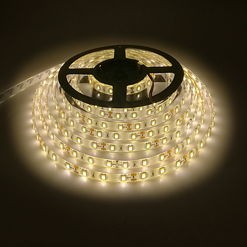 

5m Flexible LED light strips RGB Tiktok Lights 300 LEDs 5630 SMD 5mm 1pc Warm White Cold White White Cuttable Decorative Suitable for Vehicles 12 V