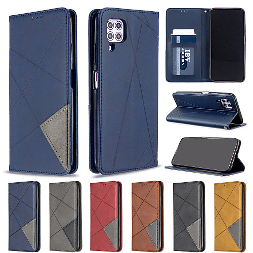 

Case for Huawei scene graph Huawei P40 P40 Pro P40 Lite P40 Lite E Diamond stitching contrast color PU leather material card holder lanyard all-inclusive anti-fall mobile phone case BF