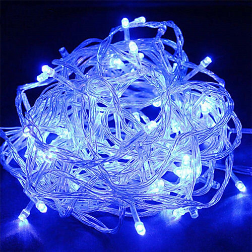 

Outdoor Waterproof LED String Lights 30m 300 LEDs String Light Set Warm White White Blue Garden Patio Waterproof Wedding Party Décor 220-240V