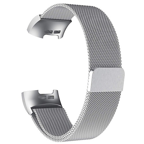 

Watch Band for Fitbit Charge 3 Fitbit Sport Band / Milanese Loop / Business Band Stainless Steel Wrist Strap