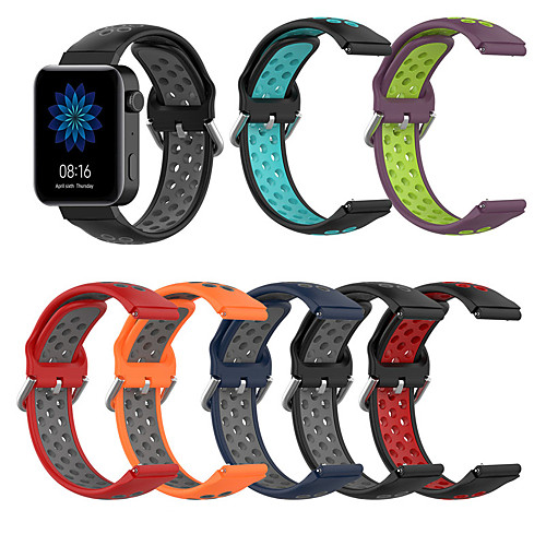 

18mm For Xiaomi Smart watch Silicone Replacement Wrist Strap Quick-Release