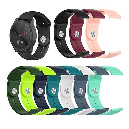 

Silicone Watchband for Garmin Forerunner 645 / 245 / Venu/ vivoactive3 / Vivoactive3 music / Vivomove