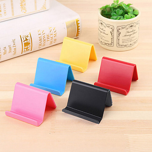 

Candy-colored Portable Business Card Holder Mobile Phone Holder Lazy Stand Portable Mobile Phone Holder