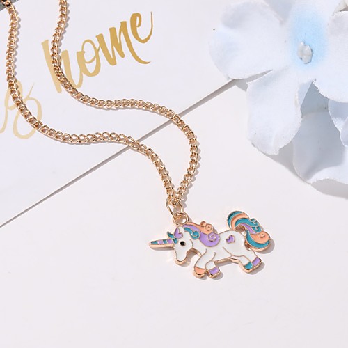 

Women's White Necklace Chrome Rainbow 51 cm Necklace Jewelry 1pc For Party Evening Street Festival