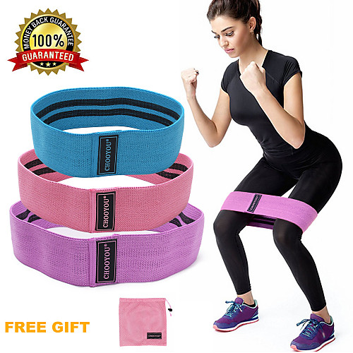 

Booty Bands Resistance Bands for Legs and Butt 3 pcs Sports Latex silk Yoga Pilates Exercise & Fitness Strength Training Durable Muscular Bodyweight Training Resistance Training Build Muscle, Tone