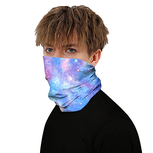 

Unisex Party / Active / Basic Infinity Scarf - Galaxy / Print / Color Block