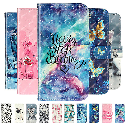 

Case For Huawei P30 Pro Huawei P30 lite Phone Case PU Leather Material 3D Painted Pattern Phone Case for Huawei P20 Pro P20 lite