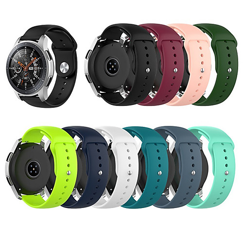 

Silicone Watchband for Samsung Galaxy Watch 46mm/gear S3/ Gear2 R380/ Gear2 Neo R381/ Live R382 Strap Band Bracelet