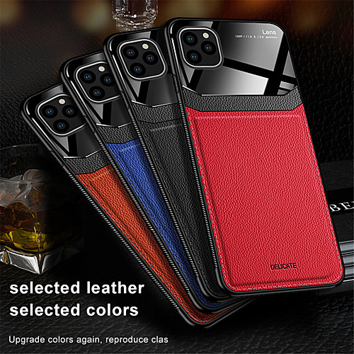 

Case For Apple iPhone 11 11 Pro 11 Pro Max Shockproof Back Cover Solid Colored PU Leather Acrylic XS X XR XS Max 8 8 Plus 7 7 Plus