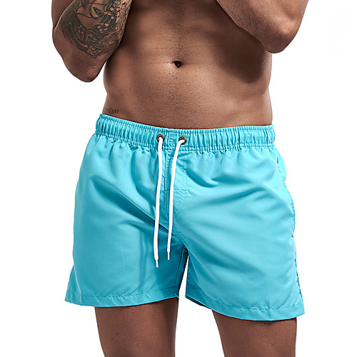 

Men's Sporty Basic Chinos Shorts Pants Solid Colored Short Classic Sporty White Black Blue Red Blushing Pink