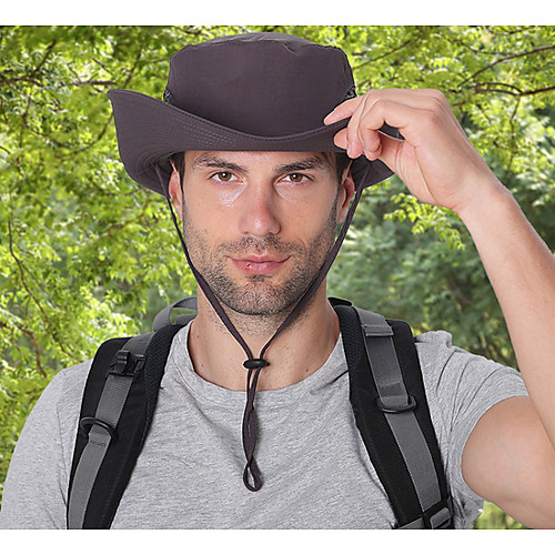 

Men's Sun Hat Polyester Basic - Color Block Fall Army Green Light gray Dark Gray