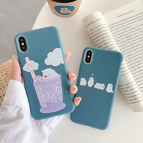 

Painted TPU Cartoon Pattern for Apple iPhone Case 11 Pro Max X XR XS Max 8 Plus 7 Plus 6 Plus SE(2020) Back Cover