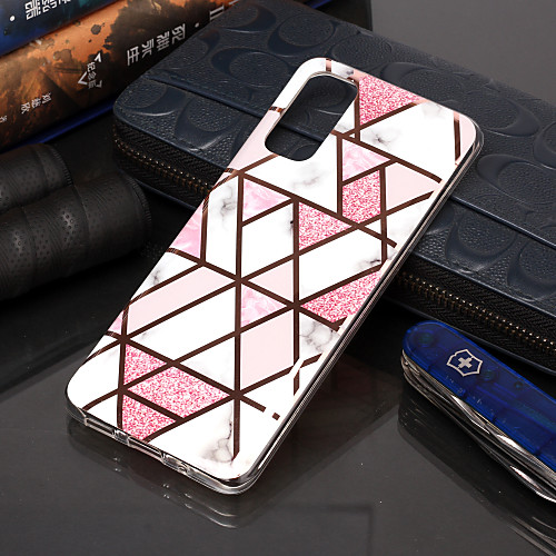 

Case For Samsung Galaxy S20 S20PLUS Galvanized Marble IMD Material TPU Phone Case TPU S8 S10 S10plus note9 note10 note10pro note10plus A10 A20 A50 A70 M10