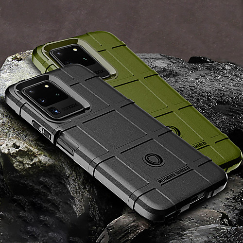 

Rugged Fiber Shield Case For Samsung Galaxy S20 Ultra S20 Plus S10 Plus S10e A51 A71 A91 A81 S8 S9 Plus A70 A60 A50 A40 A30 A20 A10 Note 10 A7 2018 Luxury Rubber Soft TPU Shockproof Armor Back Cover