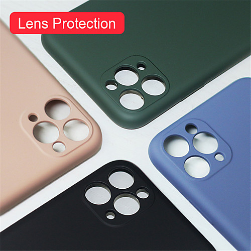 

For iPhone 11 Pro / 11 / 11 Pro Max Case Luxury Silicone Full Protection Soft Cover for iPhone XS / XR / XS Max / 8Plus / 7Plus / 8 / 7 Phone Case