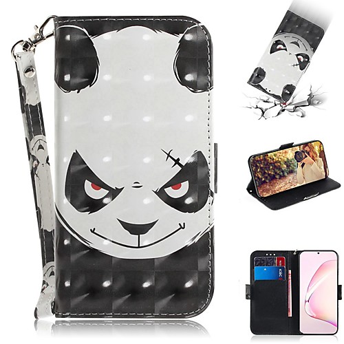 

Case For Samsung Galaxy A20e / Galaxy Note 10 / Galaxy Note 10 Plus Wallet / Card Holder / Flip Full Body Cases Animal PU Leather For Galaxy S20 Ultra/A01/A21/A51/A71/A81/A91/A70E