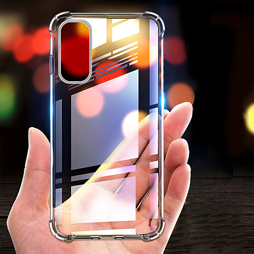 

Shockproof Airbag Clear TPU Case For Samsung Galaxy S20 Ultra A51 S20 Plus A71 A81 A91 A41 A21 S10 Plus S10e S8 S9 Plus Note 10 Pro A90 A80 A70 A50 A40 A30 A20e A10 A7 2018 Transparent Back Cover