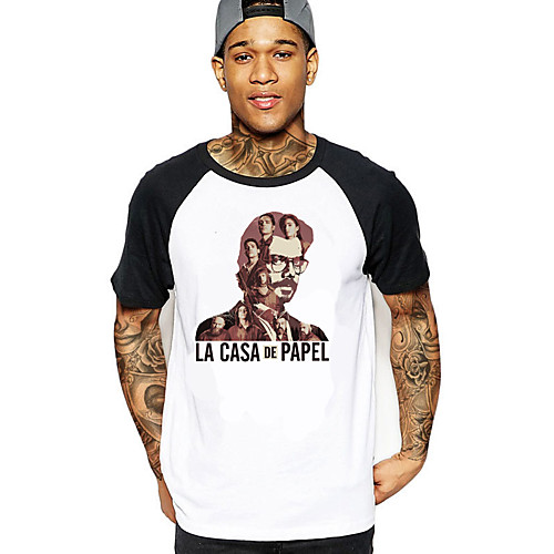 

Inspired by la casa de papel Dali Cosplay Costume T-shirt Polyster Print Printing T-shirt For Women's / Men's