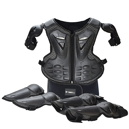 

Motorcycle protective gear children's armor clothing riding protective Wear-Resistant suit Waistcoats sports armor knee pads elbow