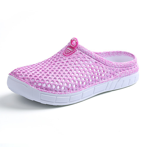 

Women's Slippers & Flip-Flops Flat Heel Round Toe Casual Daily Home Rubber Purple Blue Pink