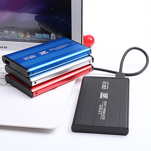 

YD0005 2.5-inch USB 3.0 to SATA3.0 External Portable Hard Disk Box Black/Silver/Blue/Red