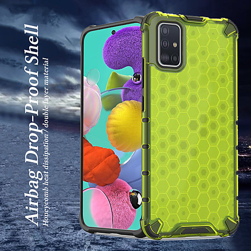 

Phone Case For Samsung Galaxy Back Cover S20 Plus S20 Ultra S20 Shockproof Geometric Pattern Solid Color TPU PC