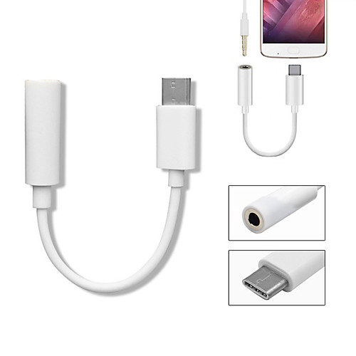 

Letv mobile phone audio line 3.5mm to type-c USB3.1 earphone cable