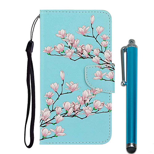 

Case For Xiaomi Redmi Note 8 / Redmi Note 8T / Redmi Note 8 Pro Wallet / Card Holder / with Stand Full Body Cases Magnolia Flower PU Leather / TPU for Redmi 8 / Redmi 8A / Redmi Note 7