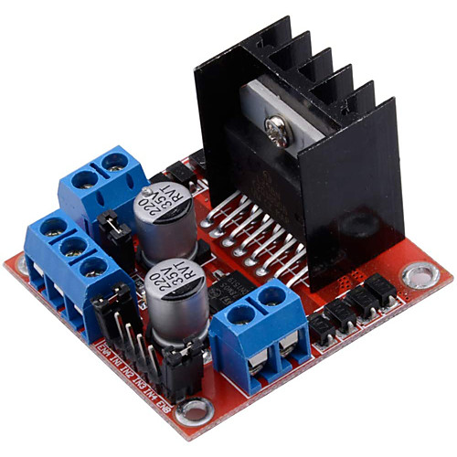 

L298N engine driver module dual H bridge stepper DC motor suitable for Arduino