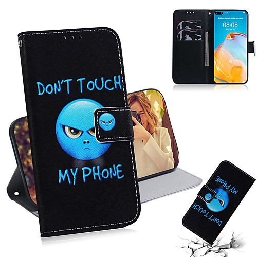 

Case For Huawei Y6 2019/P Smart Plus 2019/Mate 20X Wallet / Card Holder / Flip Full Body Cases Word / Phrase PU Leather For Huawei Mate 30 Lite/P40 Pro/P Smart Z/Honor 20 Pro/Nova 6 SE/Honor V20