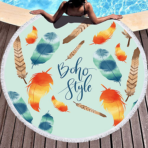 

Women's Beach Towel Swimsuit Geometric Normal Swimwear Bathing Suits White Pink Rainbow