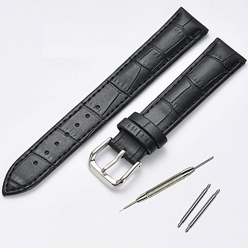 

Cowhide Watch Band Black / Brown 20cm / 7.9 Inches 1.4cm / 0.55 Inches / 2cm / 0.8 Inches