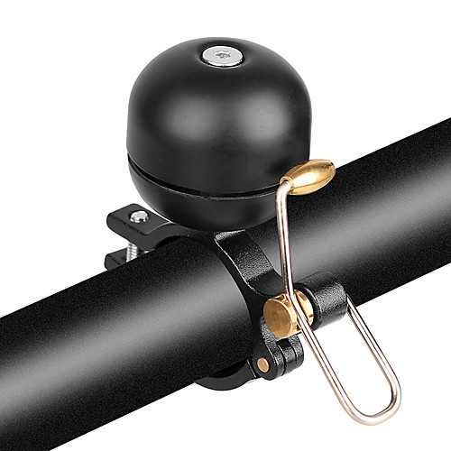 

Bike Bell Bike Horn Wearproof Lightweight Materials Alarm Retro Safety for Road Bike Mountain Bike MTB Folding Bike Recreational Cycling Fixed Gear Bike Cycling Bicycle Alloy Black Champagne Gold 1
