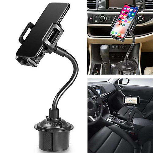 

Holder Car Mount Stand Holder Car Cup Holder Phone Holder 360°Rotation Stand ABS