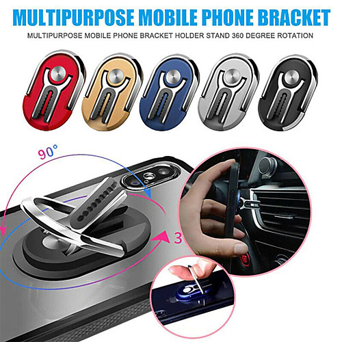 

Holder Desk / Car Mount Stand Holder Air Outlet Grille Adjustable / 360°Rotation Stand Metal