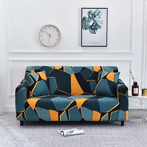 

Sofa Cover Stretch Couch Cover Geometric Print Slipcover Furniture Protector Super Soft Cover Fit for Armchair/Loveseat/Three Seater/Four Seater/L shaped sofa