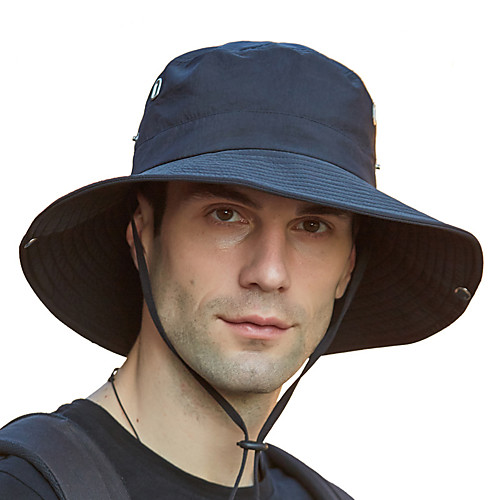 

Fishing Hat Fisherman Hat Hiking Hat Hat 1 PCS Portable Sunscreen UV Resistant Breathable Solid Color Cotton Autumn / Fall Spring Summer for Men's Camping / Hiking Hunting Fishing Dark Grey Army