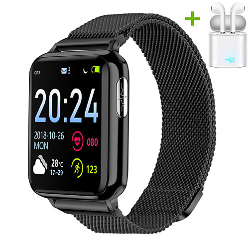 

JSBP PV5 Smart Watch BT Fitness Tracker Support Notify/ Heart Rate Monitor/ ECG PPG Sport Bluetooth Smartwatch Compatible IOS/Android Phones