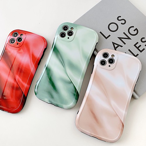 

Case For Apple iPhone 11 / iPhone 11 Pro / iPhone 11 Pro Max Shockproof Back Cover Color Gradient TPU