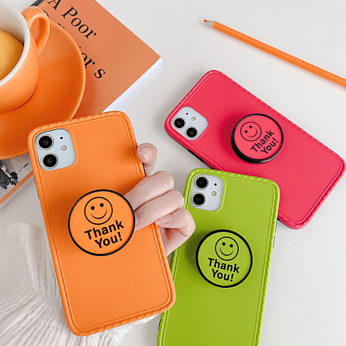 

Case For Apple iPhone 11 / iPhone 11 Pro / iPhone 11 Pro Max Shockproof / with Stand / Pattern Back Cover Solid Colored PC