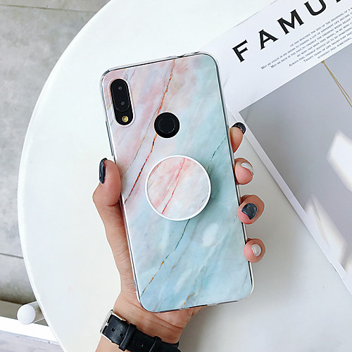 

Case For Xiaomi Mi 9T 9T Pro Redmi K20 K20 Pro Note 8 Note 8 Pro Note 9S Note 9 Pro Note 9 Pro Max with Stand Pattern Back Cover Marble TPU