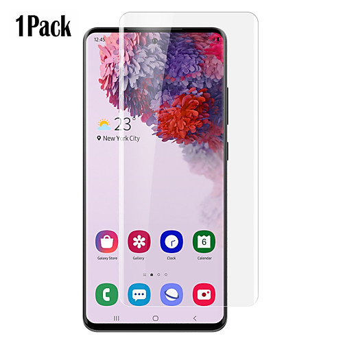 

Naxtop 3D Arc Full Screen Tempered Glass Protector for Samsung Galaxy S20 Ultra / S20 Plus / S20 -Transparent
