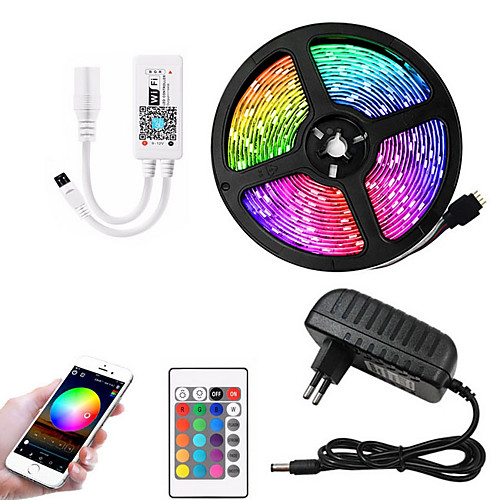 

5m Flexible LED Light Strips Flexible Tiktok Lights 150 LEDs SMD5050 Multi Color Decorative TV Background 12 V
