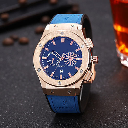

Men Digital Watch Quartz Vintage Style Classic Style Leather Black / Blue / Brown 30 m Calendar / date / day Casual Watch Day Date Analog Classic Vintage - Brown Black Black / Blue One Year Battery