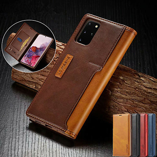 

lc.imeeke Luxury Leather Flip Wallet Case For Samsung Galaxy S21 S20 Ultra S10 Plus S9 S8 Plus Note 10 Pro S10e S20 Plus Magnetic Card Stand Cover
