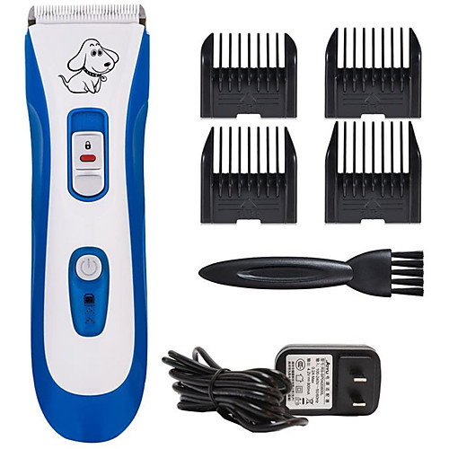 

Dog Grooming Grooming Clippers Plastic Clipper & Trimmer Portable Washable Travel Pet Grooming Supplies Blue