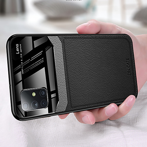 

Camera Protection PC Leather Phone Case For Samsung Galaxy S20 Ultra S20 Plus S10 Plus S10e S9 Plus S8 Plus Note 10 Pro Note 9 Note 8 Soft TPU Shockproof Back Cover