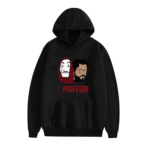 

Inspired by la casa de papel Dali Cosplay Costume Hoodie Pure Cotton Print Printing Hoodie For Men's / Women's