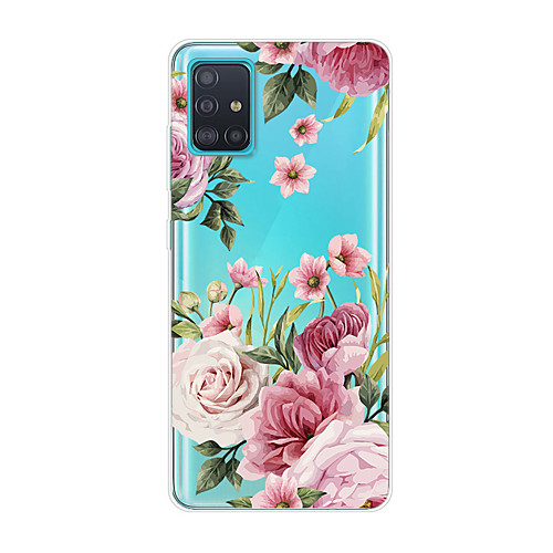 

Case For Samsung Galaxy S10 / Galaxy S10 Plus / Galaxy S10 E Transparent / Pattern Back Cover Flower TPU For Galaxy S20/S20 Plus/S20 Ultra/Note 10 Plus/A20E/A51/A71